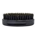 Men Soft Beard Brush Mustache Comb Oval Handle Barber Salon Beard Shaping Tool Beard Cleaning Tool Shaving Brush